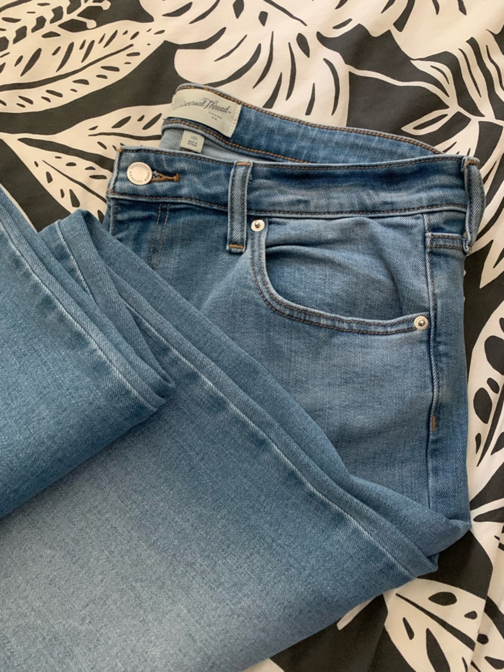Universal Thread Light Blue Flare Jeans